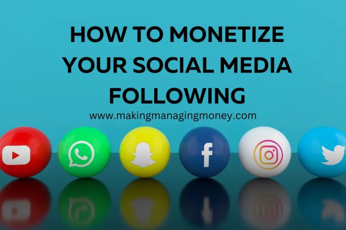 How to monetize your social media presence