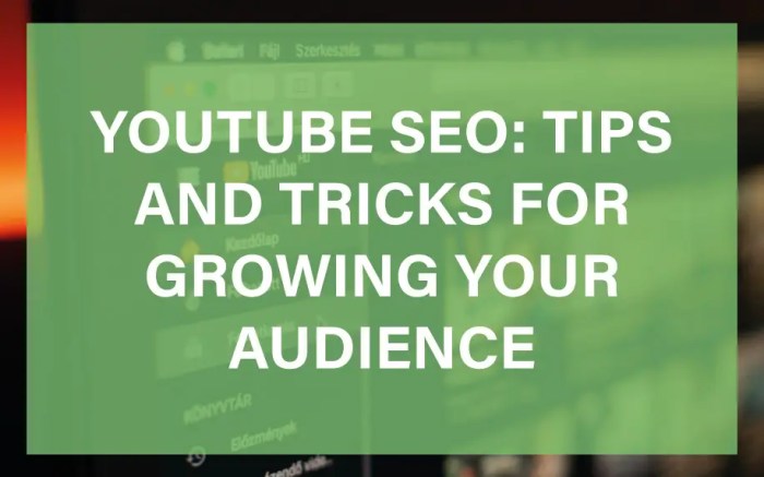 SEO for YouTube and video content